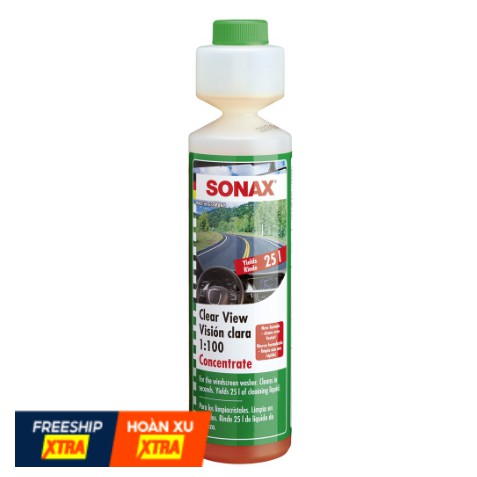 Nước rửa kính đậm đặc Sonax Clear View 1:100 Concentrate