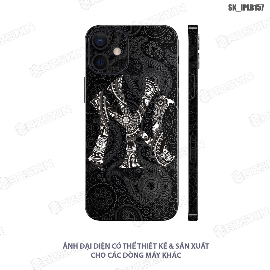Miếng Dán Skin Full Lưng Viền IPhone Hình Họa Tiết NY |SK_IPLB157| Film 3M Nhập Khẩu, Cắt Khuôn Sẵn, Chống Nước, Bền Màu