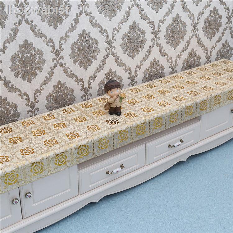 ❀ ■ lbo2wabi5fPVC TV quầy vải bàn cà phê khăn trải nhựa không thấm nước và chống bỏng đầu giường tủ giày