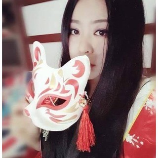 Mặt nạ cáo vẽ_14 (Mask fox)- đạo cụ cosplay sp12