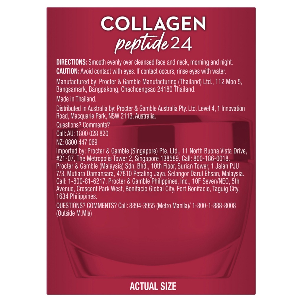 Kem Dưỡng Ẩm Ngăn Ngừa Lão Hóa Olay Chứa Hợp Chất Collagen Peptide 24 50g