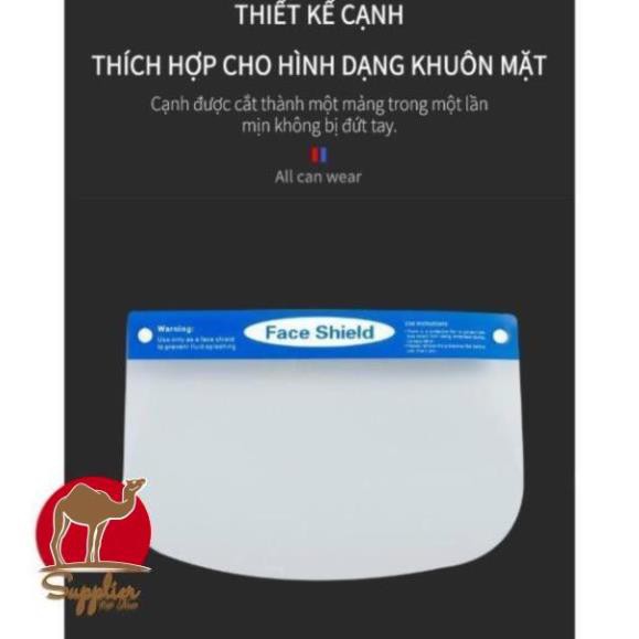 [ QUẬN 2-GIAO SIÊU TỐC ] Tấm chắn chống giọt bắn trong suốt nhựa PVC - Face Shield Mask