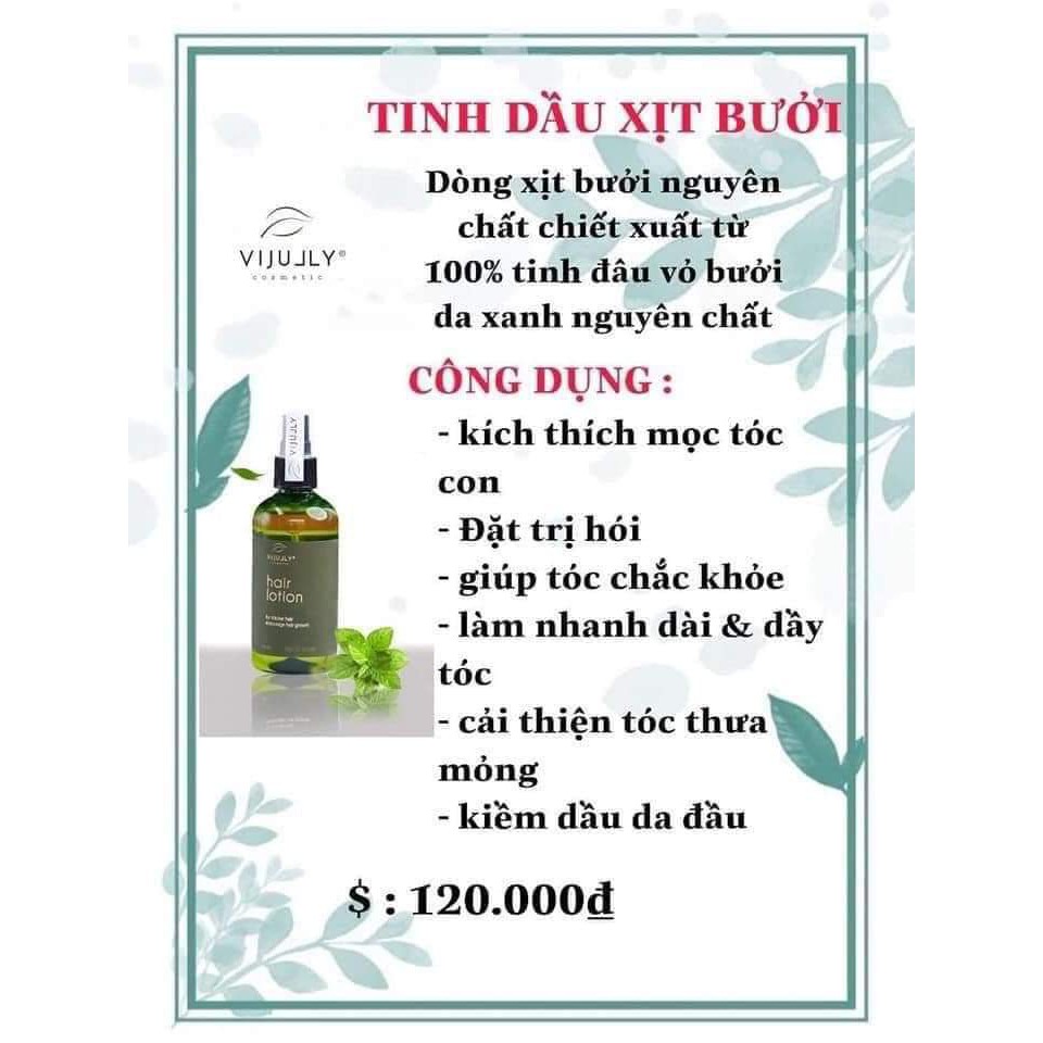 [100% Chính Hãng] Tinh dầu xịt bưởi Vijully kích mọc tóc | BigBuy360 - bigbuy360.vn