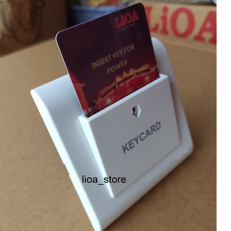 BỘ CÔNG TẮC NGẮT ĐIỆN LiOA DÙNG CHÌA KHOÁ THẺ