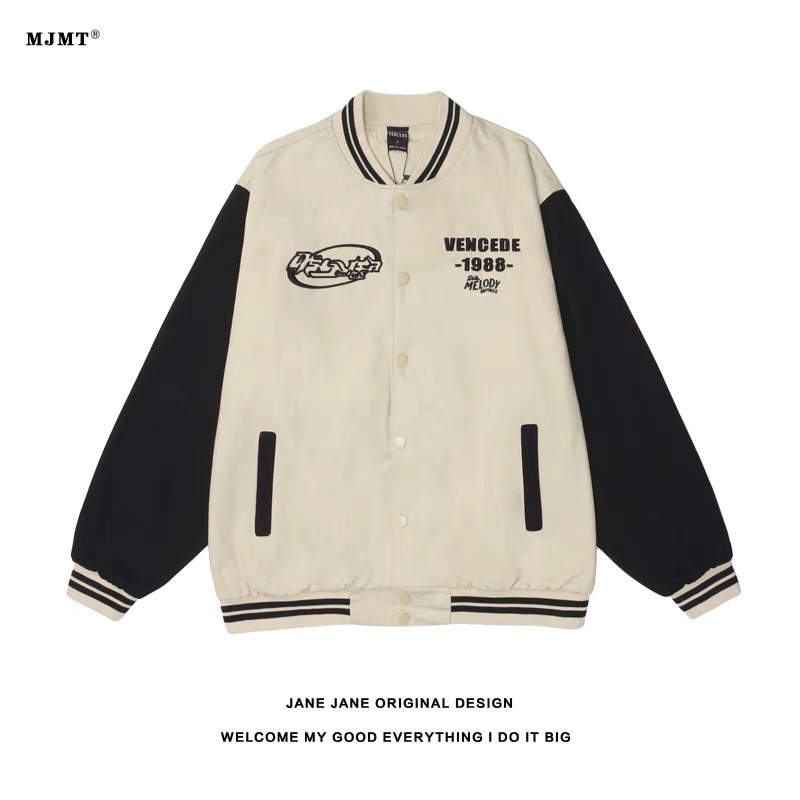 Áo Khoác Bomber Kaki Vencede 1988 Unisex