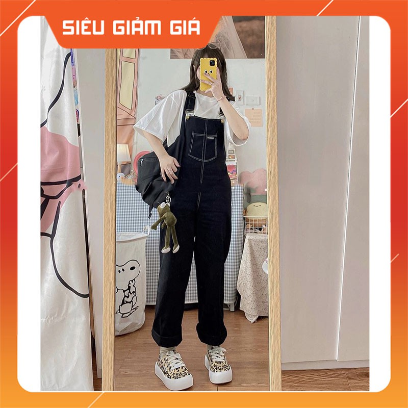 Quần Yếm Kaki Chỉ Nổi Đủ Size Không Kèm Áo M6602-Teen 888