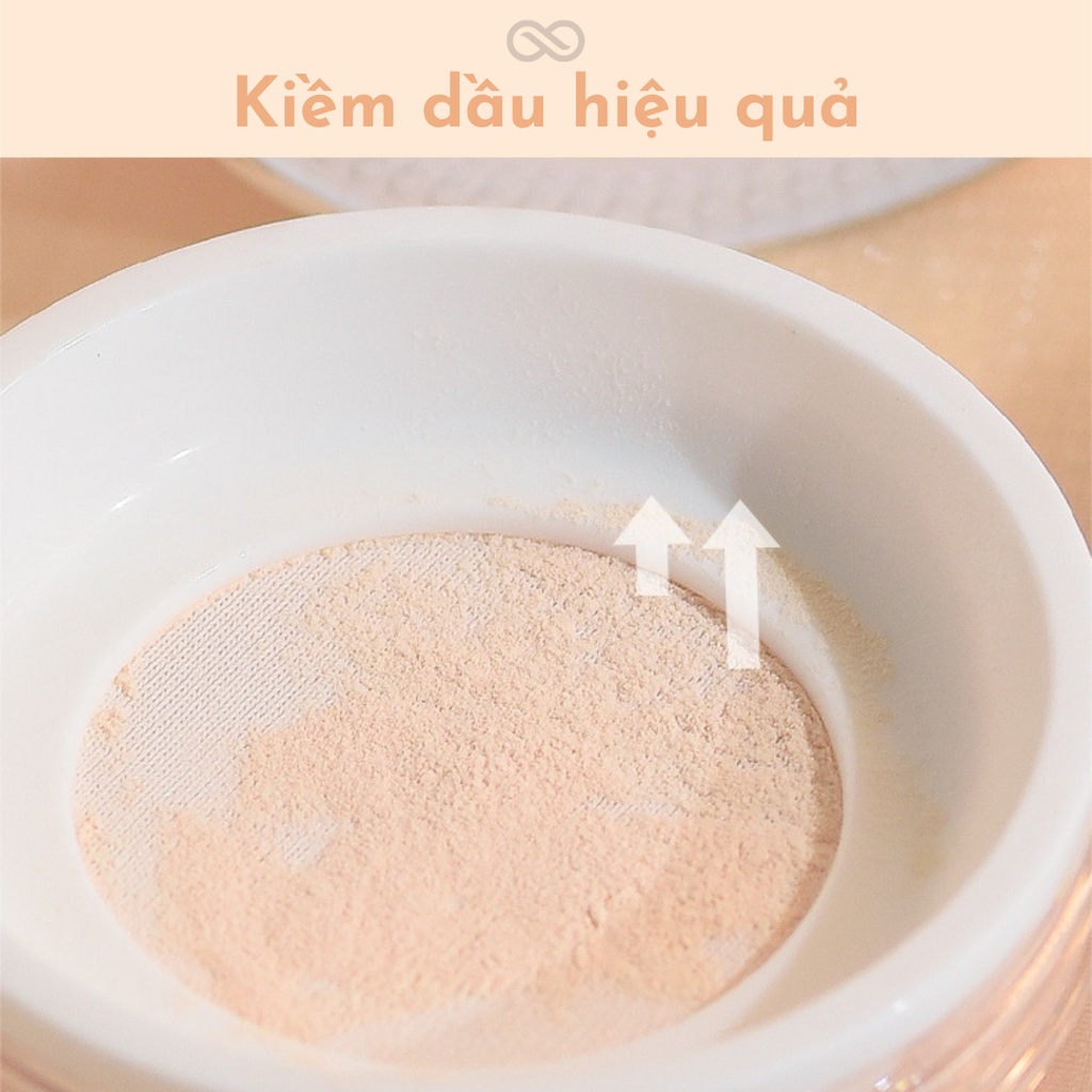 Phấn phủ thiên thần Gogo Tales Play Lotus 11gr Che Khuyết Điểm Kiềm Dầu Không Thấm Nước không màu GT278 gogotales