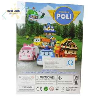 [ROBOCAR POLI] MÁY BAY BIẾN HÌNH ROBOCAR POLI (TRỰC THĂNG HELLY 2 IN 1)