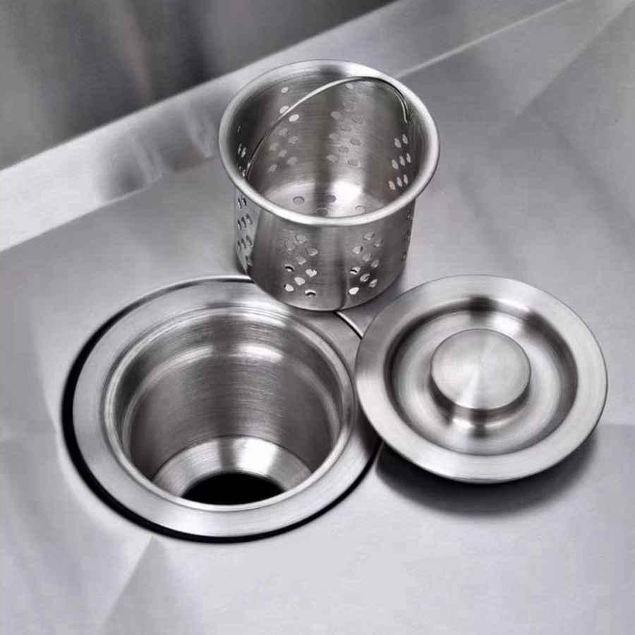 Combo Chậu Rửa Chén Bát INOX SUS 304 WaterA và Xả Chậu và Rổ Rút Đa Năng Đựng Trái Cây