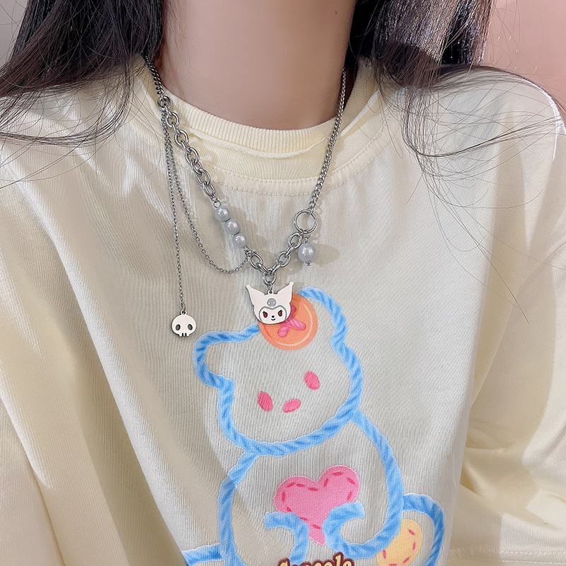 Vòng cổ Mặt Trái Tim Đính Đá Ngọt Ngào