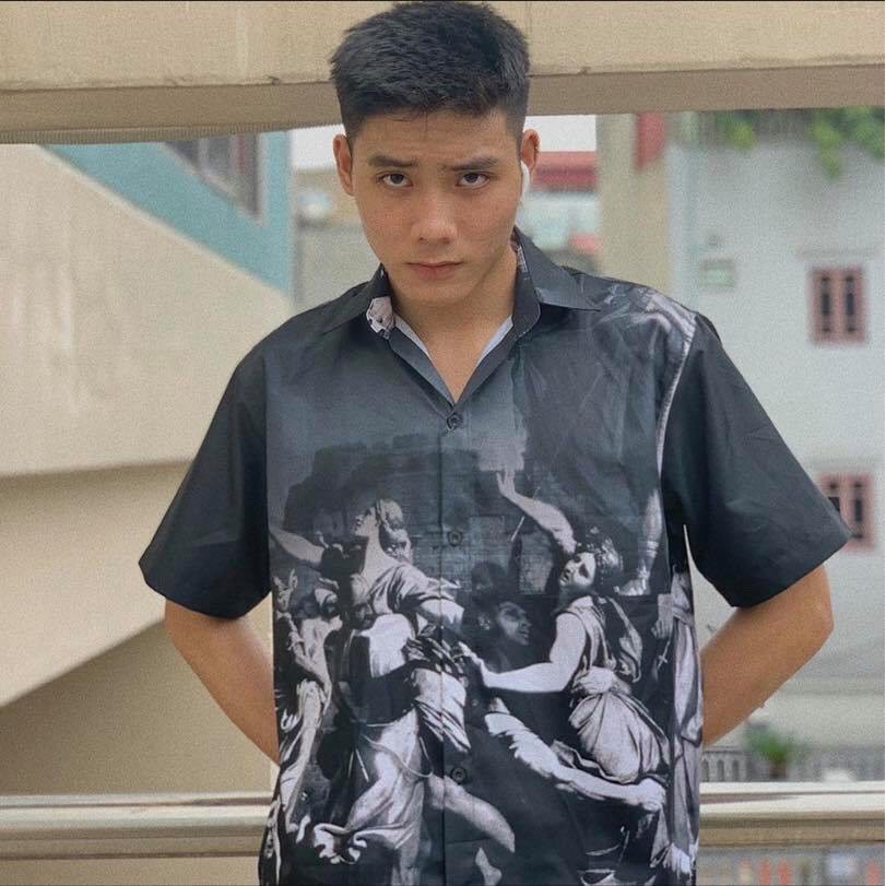 Áo sơmi HY LẠP PHẢN QUANG , Sơ mi lụa mềm [ FULL TAG CHÍNH HÃNG ]