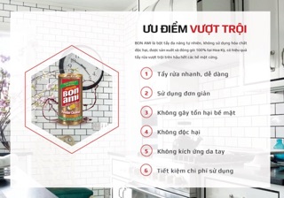 BON AMI - Bột tẩy đa năng
