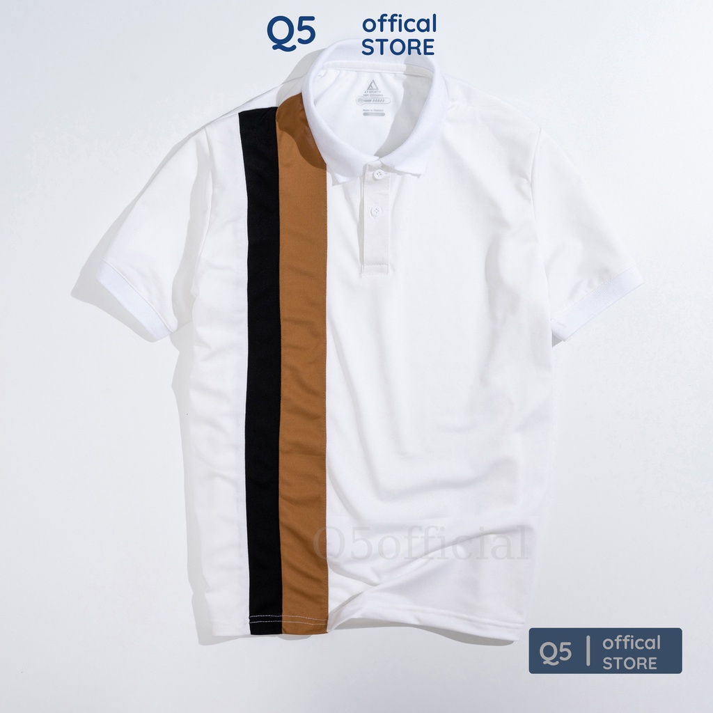 Áo POLO nam cổ bẻ Q5 vải CVC xuất xịn, form regular fit,sang trọng thoáng mát