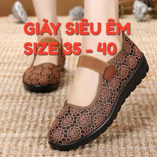 Giày lưới siêu êm giá rẻ cho mẹ phụ nữ trung niên GR001