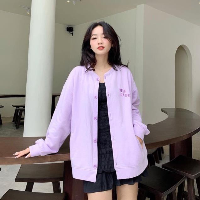 Áo khoác ❤️FREESHIP❤️Áo khoác cadigan nỉ bông cotton - mif club | BigBuy360 - bigbuy360.vn