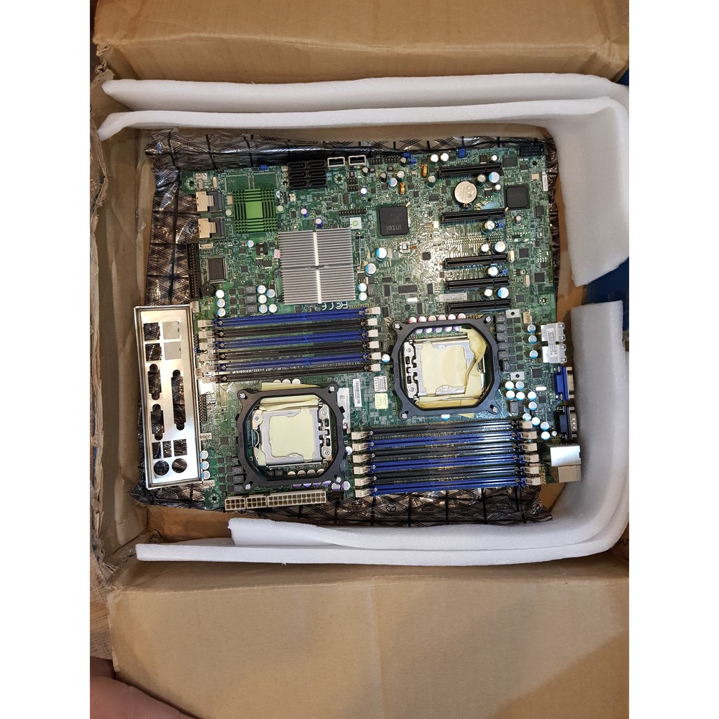 Mainboard dual X58 12 nhân 24 luồng X5650 X5670 main chạy cực ổn định thay x79, i7