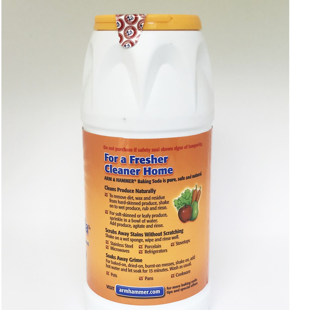 Bột baking Soda chai 340g rửa rau củ quả chính hãng Arm and Hammer nhập khẩu Mỹ | BigBuy360 - bigbuy360.vn