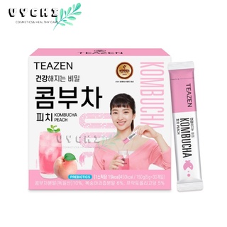 Trà teazen kombucha đào 30 gói nhập khẩu hàn quốc