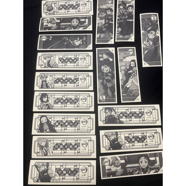 Sticker dài tráng gương Kimetsu no Yaiba chính hãng Nhật - Sticker/hình dán Kimetsu no Yaiba siêu xinh