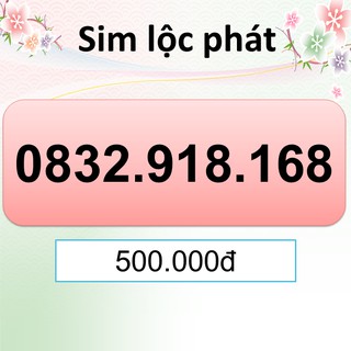 Sim số đẹp