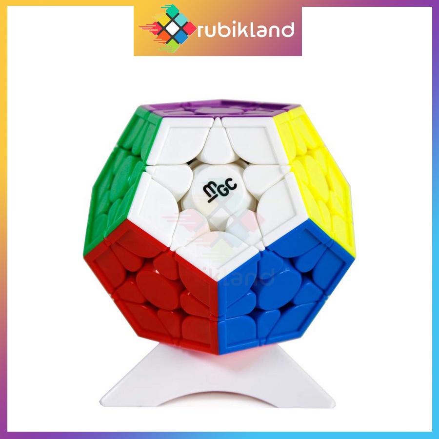 Rubik Megaminx MGC YJ Megaminx M Đồ Chơi Trí Tuệ Rubic Biến Thể 12 Mặt Có Nam Châm