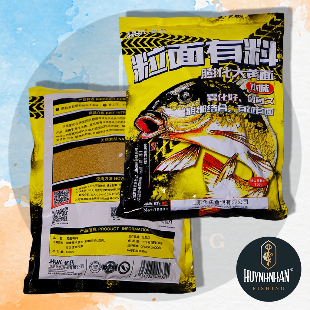Mồi câu cá - Chép Vàng HUA 1000g
