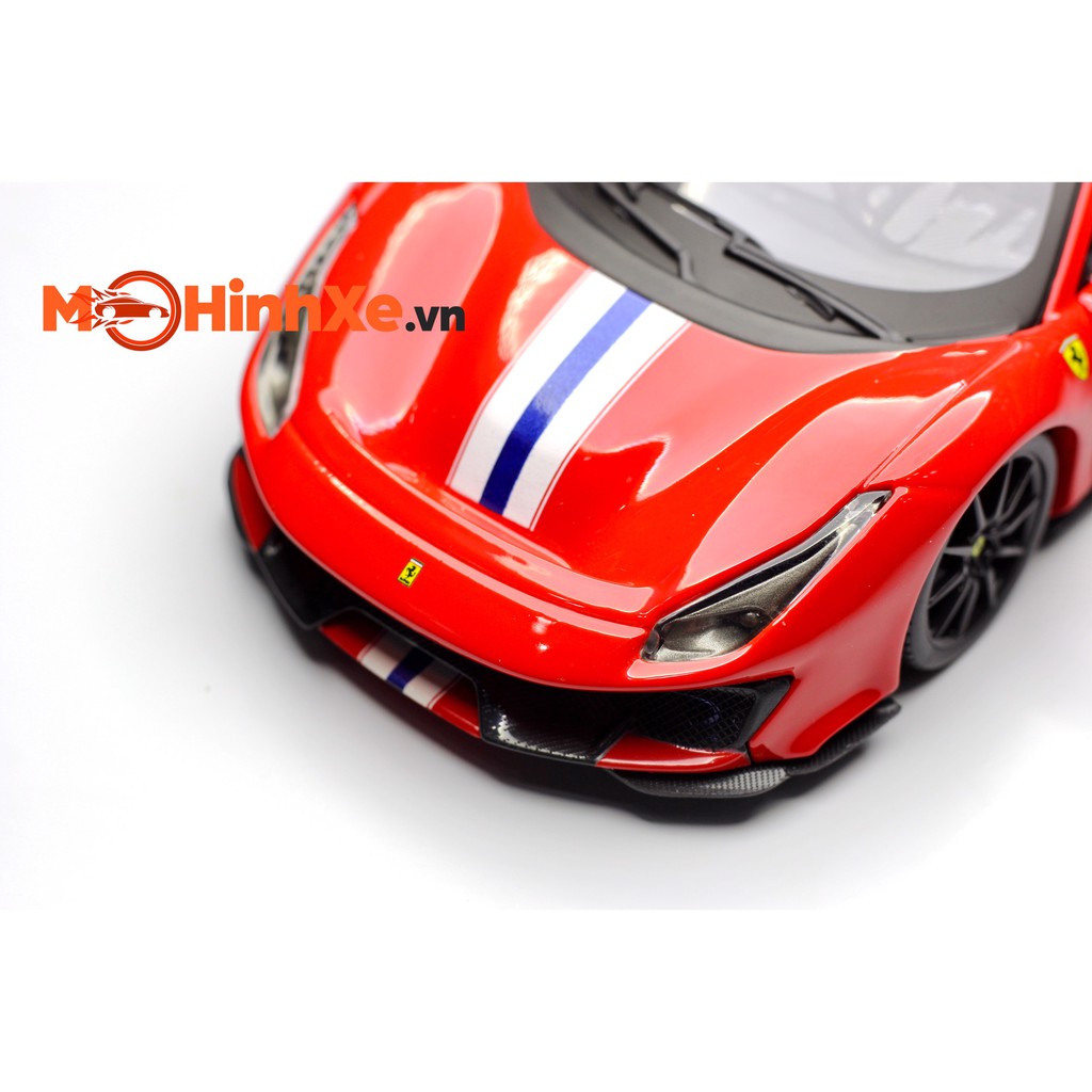 MÔ HÌNH XE FERRARI 488 PISTA 1:24 BBURAGO