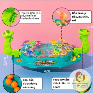 Đồ chơi khủng long đại chiếm bắn bi đối kháng