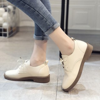 Giày Da Nữ Thời Trang Vintage