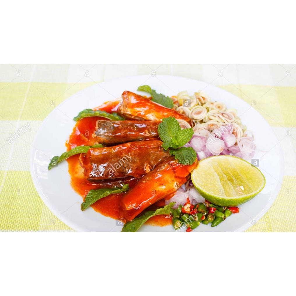 Cá mòi Thái Lan, cá hộp sốt cà chua RUNGAROON, cá hộp nắp giật tiện lợi, thơm ngon, trọng lượng 155g