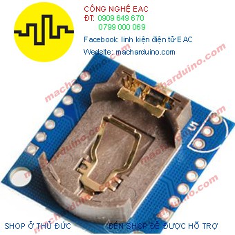 Module thời gian thực RTC nhỏ gọn I2C 24C32 bộ nhớ DS1307 clock