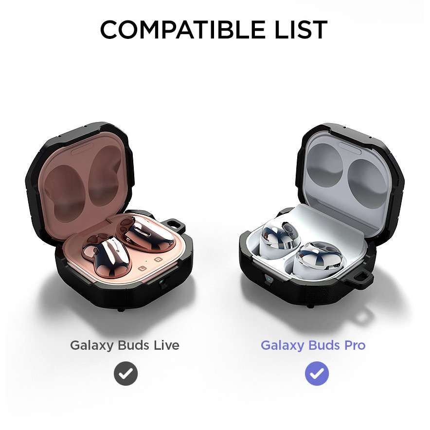 Case ốp tai nghe Samsung Buds Pro / Live - Sporty Case - Hãng K-Max