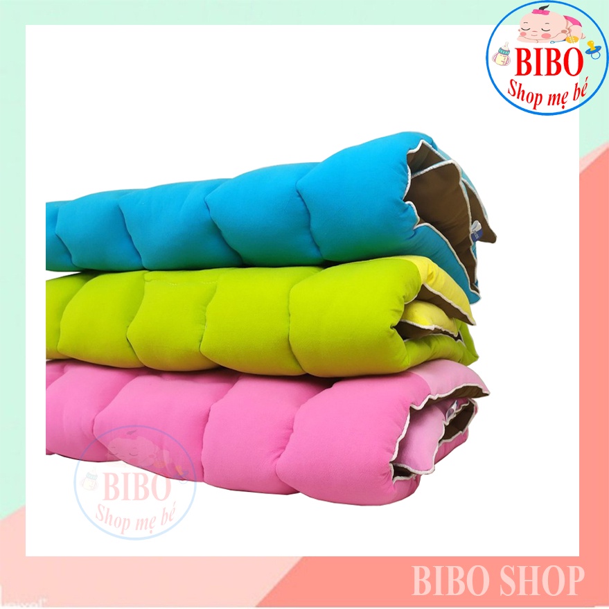 [Chọn mẫu] Trọn Bộ Nệm Cho Bé Đi Học Mẫu Giáo Vải Cotton Thắng Lợi thoáng mát