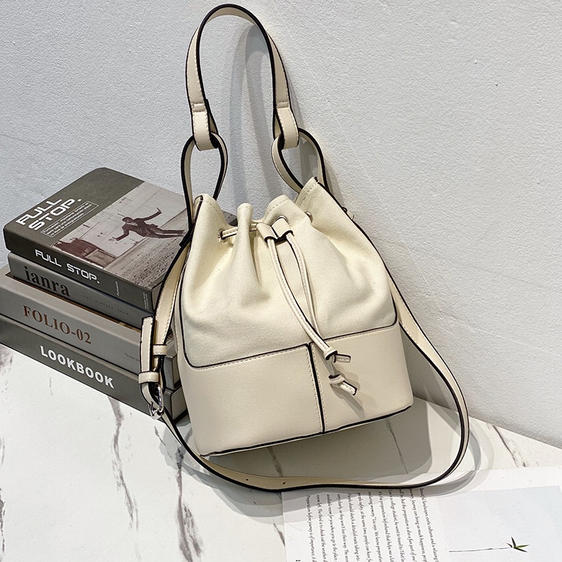 Túi xô IELGY đeo chéo vai phong cách thành thị Hàn Quốc đơn giản cho nữ