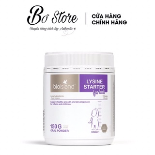 [NỘI ĐỊA ÚC] Bột tăng chiều cao và tăng cân Lysine Bioisland cho bé từ 6m-5y, 150g