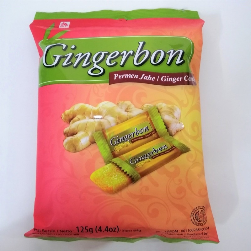 Kẹo gừng dẻo Gingerbon gói 125g