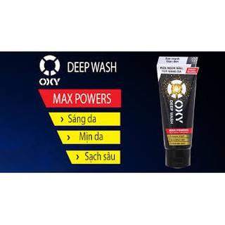 Kem rửa mặt tác động sâu Oxy Deep Wash 50g