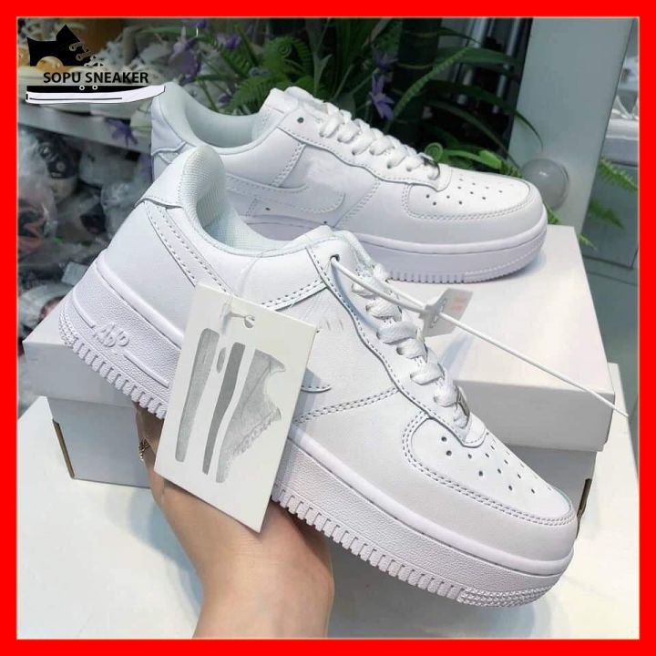 Giày AF1(Air Force One) [HỖ TRỢ ĐỔI TRẢ] full Trắng siêu hot