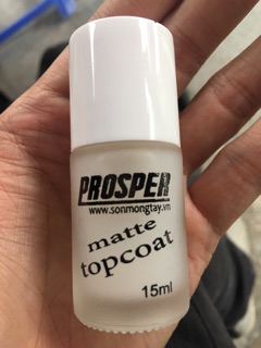 Dưỡng móng Prosper, sơn bóng mờ cao cấp (ảnh thật)