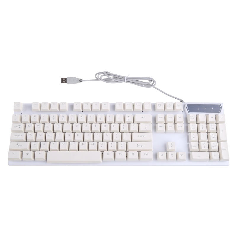 Bộ Bàn Phím Cơ Và Chuột USB btsg TF2Gaming TF200 Màu Cầu Vồng Tiện Dụng Cho Laptop