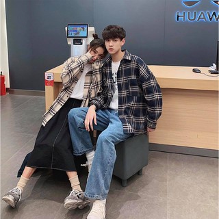 Sơ Mi Caro -ĐEN- (UNISEX)- kèm hình thật