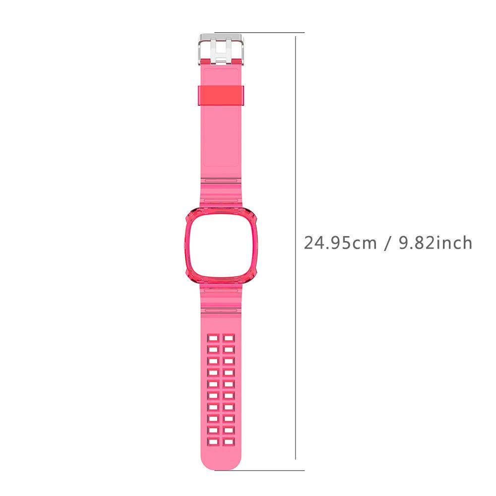 Dây Đeo Thay Thế Trong Suốt Chống Trượt Cho Fitbit Versa 3 Fitbit Sense