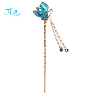 Trâm cài tóc đính đá kiểu dáng vintage thời trang cho nữ