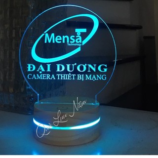 Đèn led 3d in logo thương hiệu