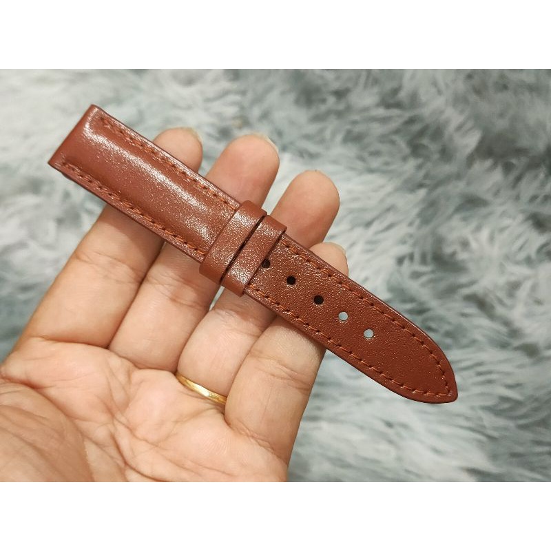 DÂY ĐỒNG HỒ DA BÒ THẬT DÀNH CHO NAM VÀ NỮ, SIZE 20MM, TẶNG KHÓA + CHỐT + DỤNG CỤ THAY DÂY