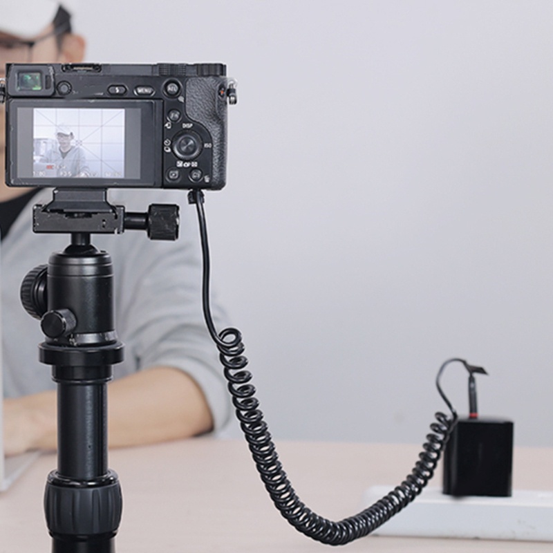 Bộ Chuyển Đổi Nguồn Pin Loại C Sang NP FZ100 Tương Thích Với Cáp A1 A7C A7III A7RIII A7SIII A7RM4 A7Rivi