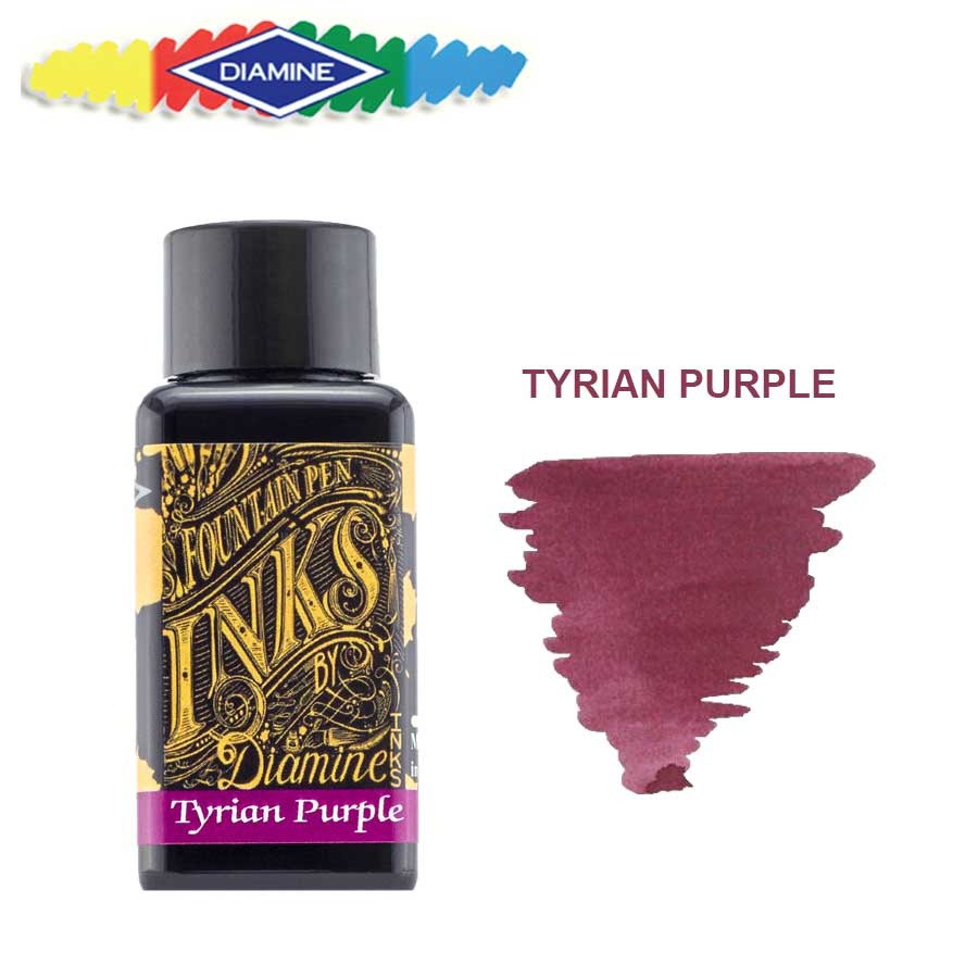 LỌ MỰC DIAMINE 30ML - NHÓM MÀU RED