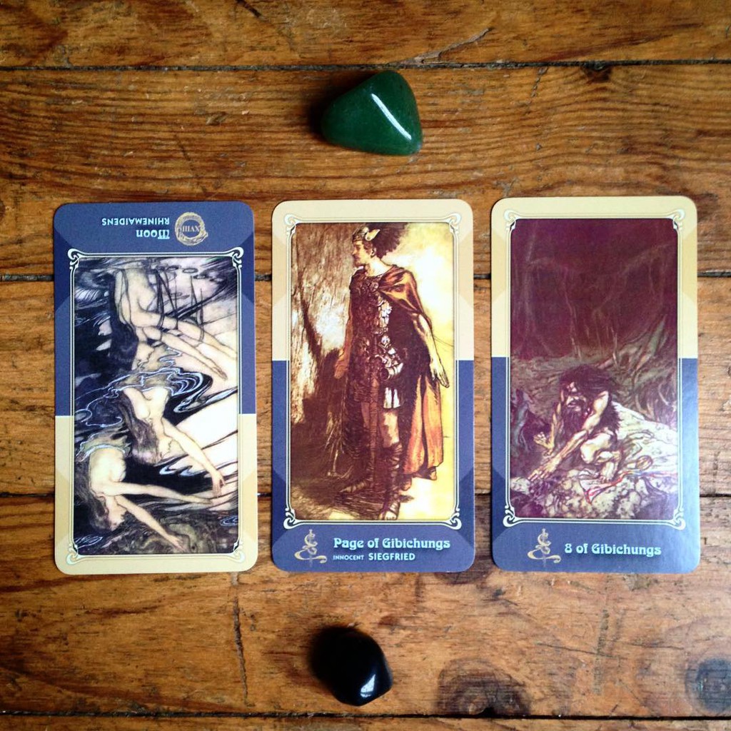 Bộ Bài Ring Cycle Tarot (Mystic House Tarot Shop) - Bài Gốc Authentic Chính Hãng 100%