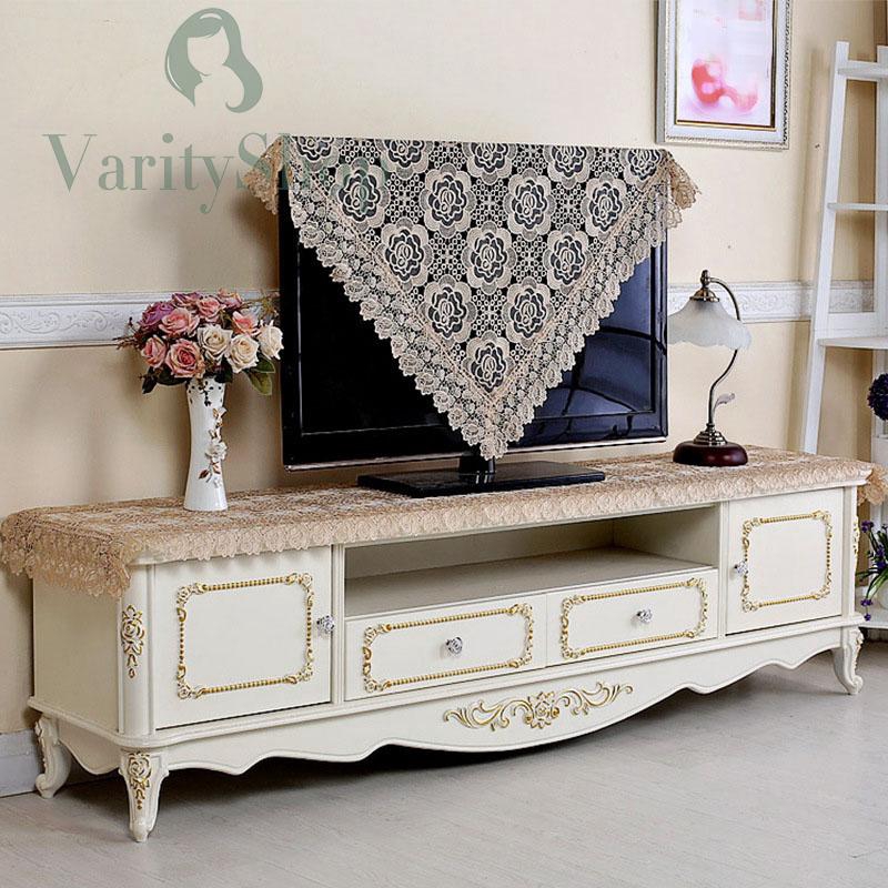 Khăn trải bàn phối ren phong cách vintage xinh xắn trang nhã