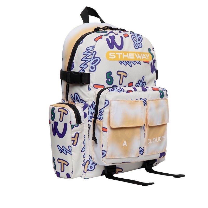 Balo 5THEWAY /teddy bear/ ROCKET BACKPACK - YELLOW